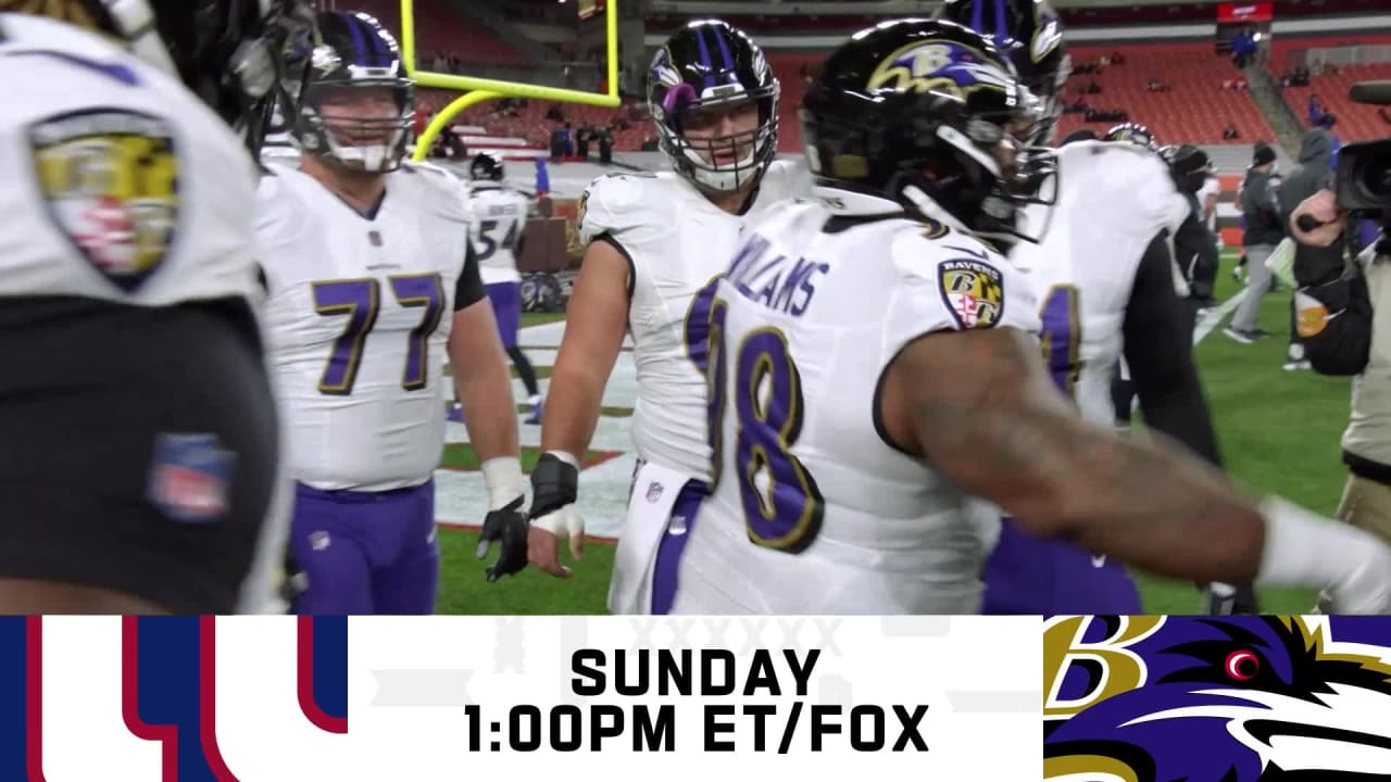 Ravens vs. Giants Preview Week 16