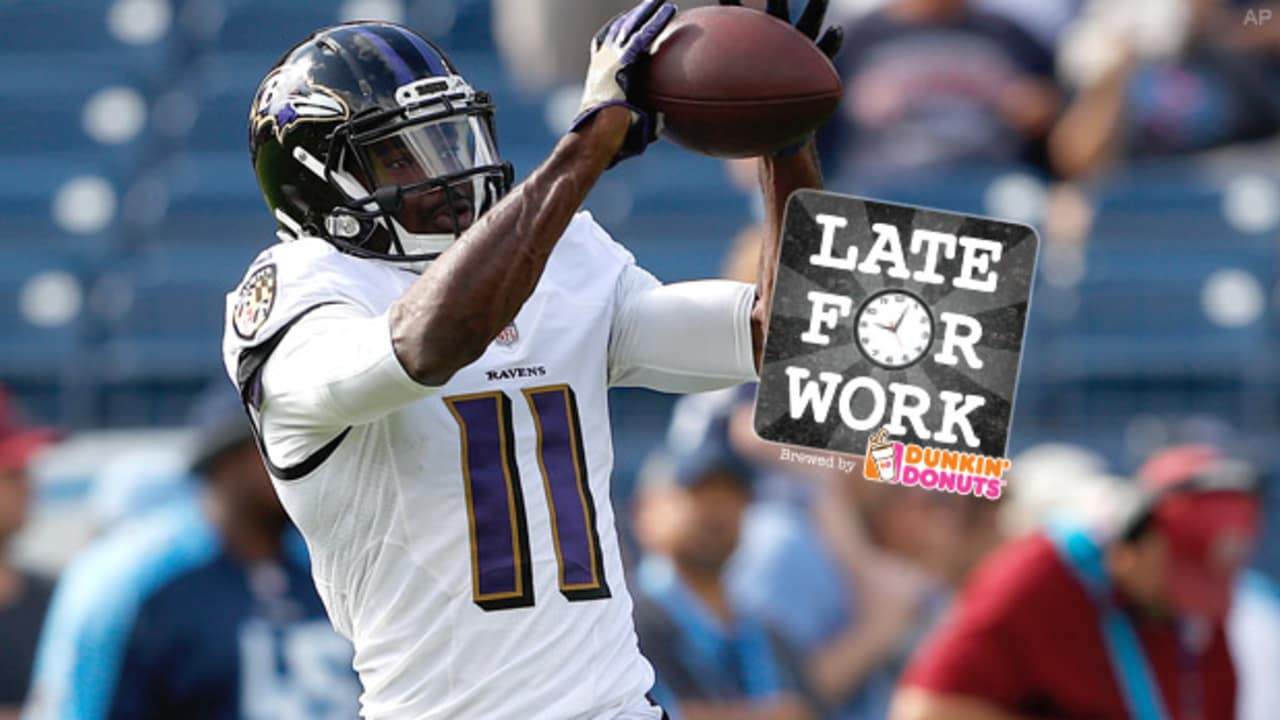 Late for Work 4/25: Two Deadlines Approaching for Breshad Perriman; AFC  North Draft Predictions