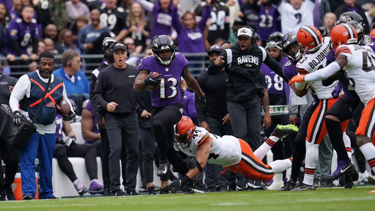 Ravens WR Devin Duvernay gets first kick return TD of the NFL season