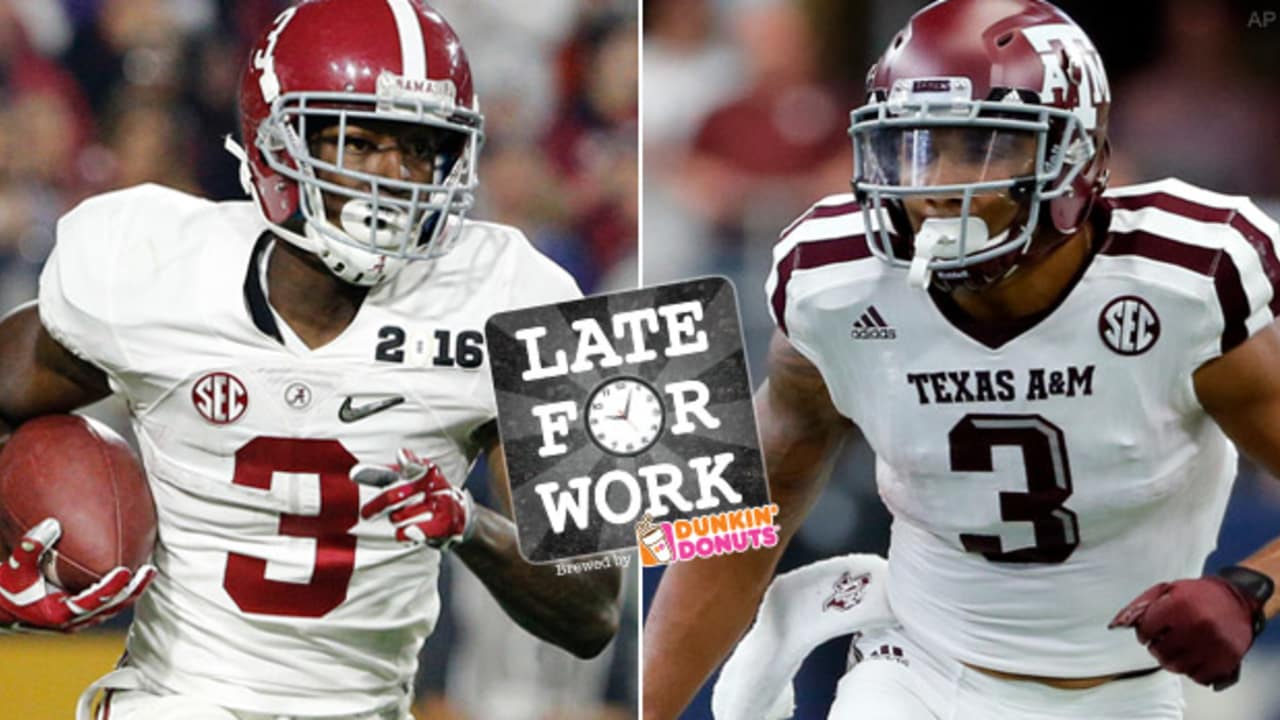 Late for Work 2/16 Ranking Top Five Receivers and Tight Ends in NFL Draft