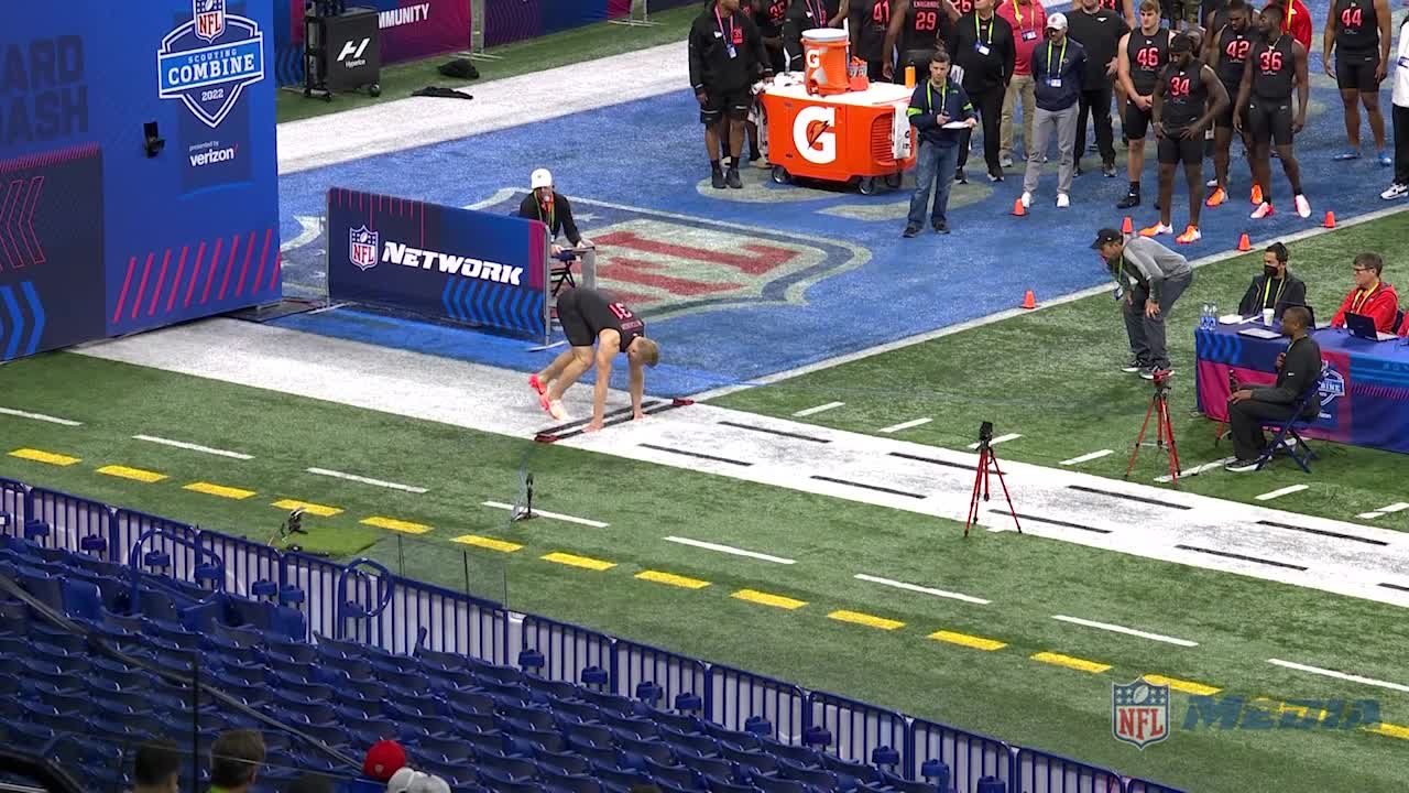 Aidan Hutchinson 2022 Scouting Combine Performance