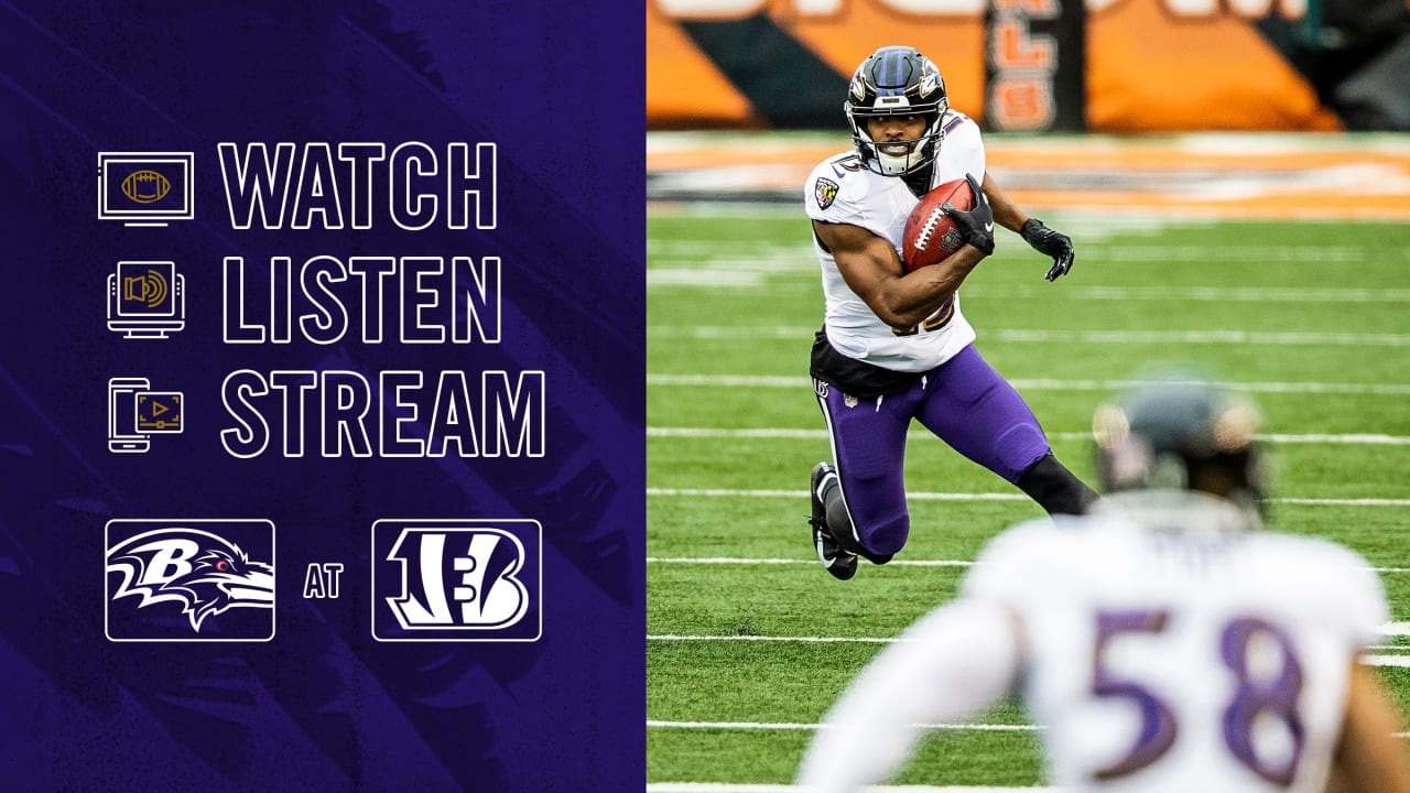 Ravens vs. Bengals live stream: TV channel, how to watch