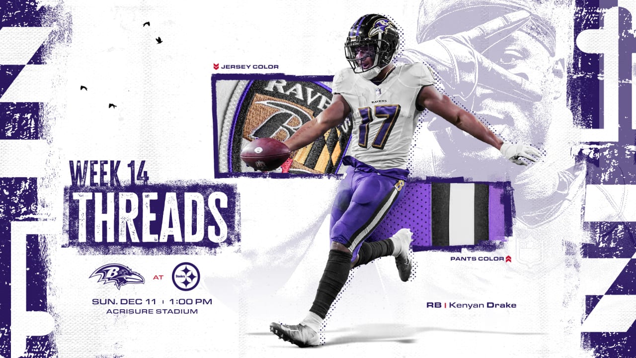 Gameday Threads: Ravens Wearing Purple Pants in Pittsburgh