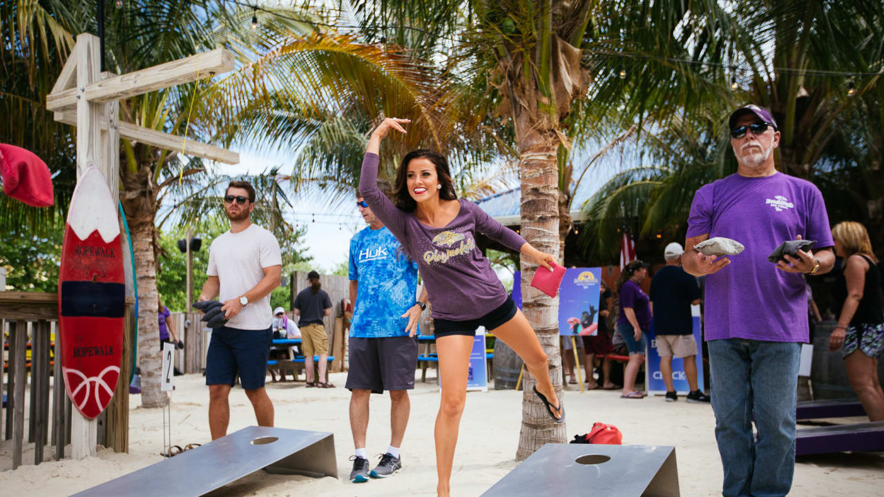 Check Out the Fun at Ravens 2019 Beach Bash