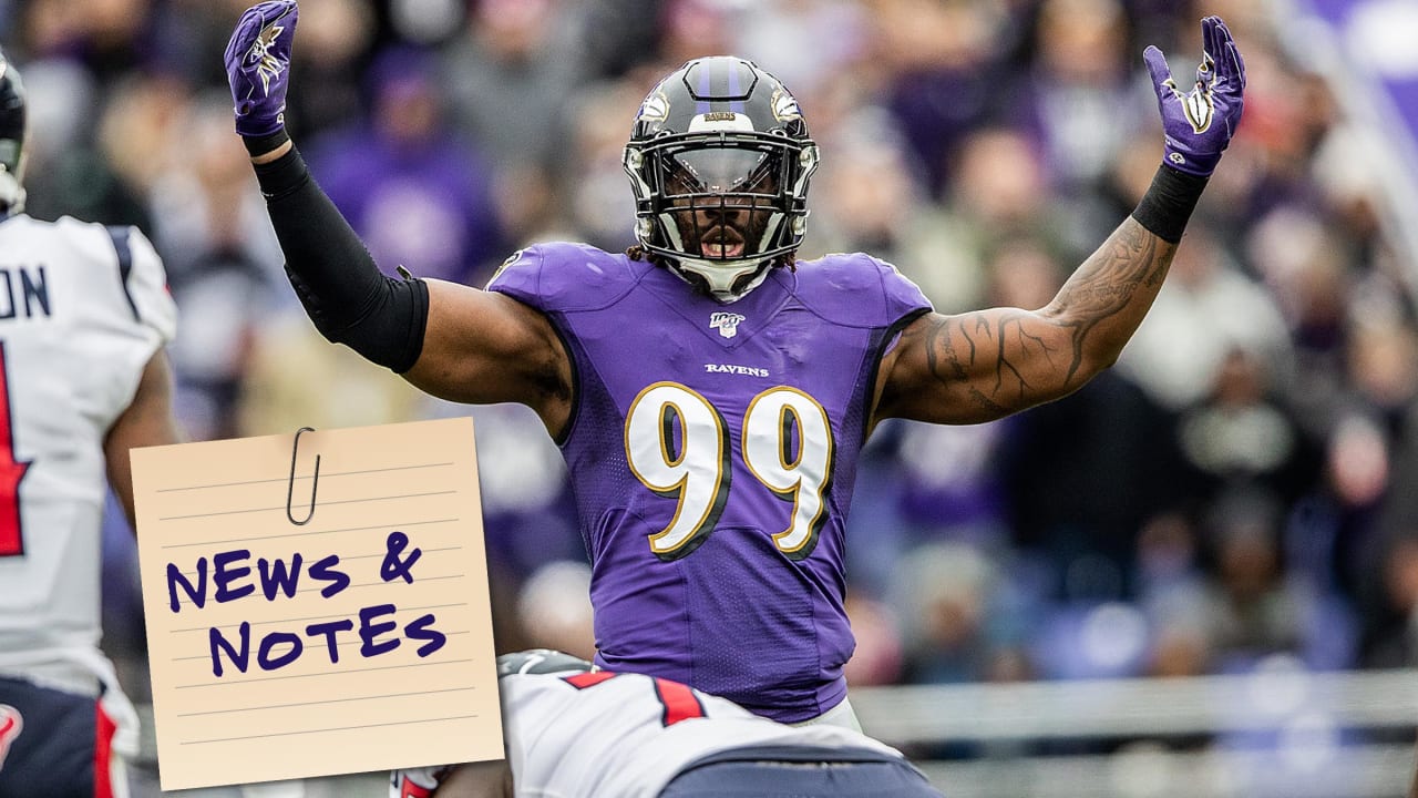 News & Notes: Multiple Factors Putting Bite Into Ravens’ Pass Rush