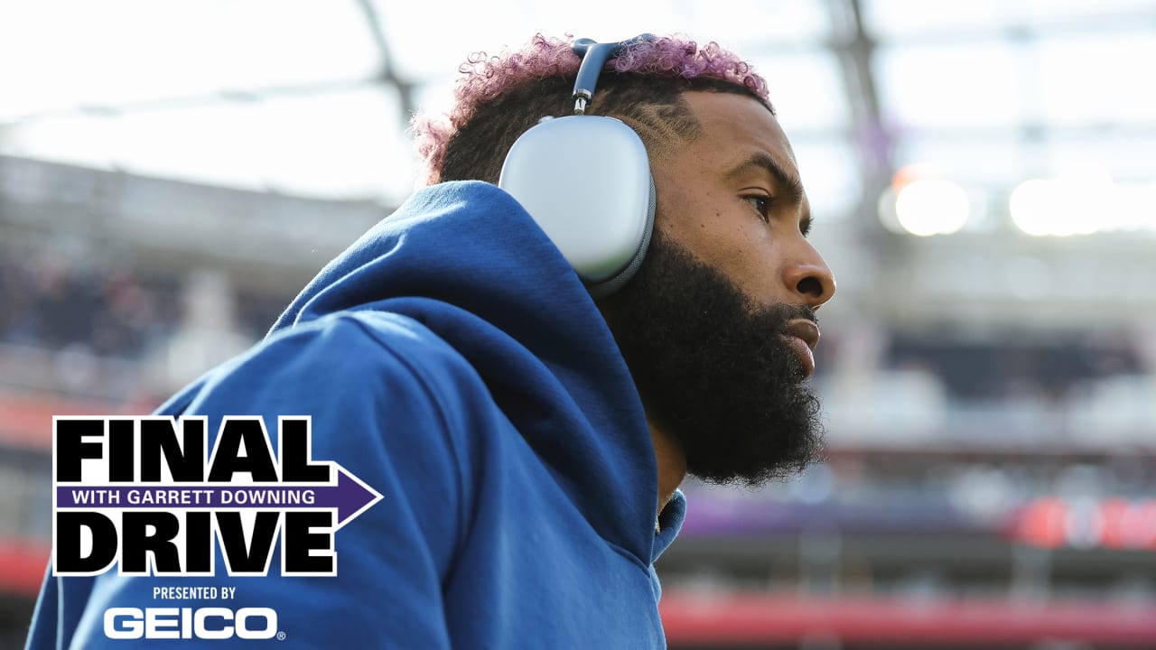 Odell Beckham Jr.'s Beard Game Remains Strong Even When Injured