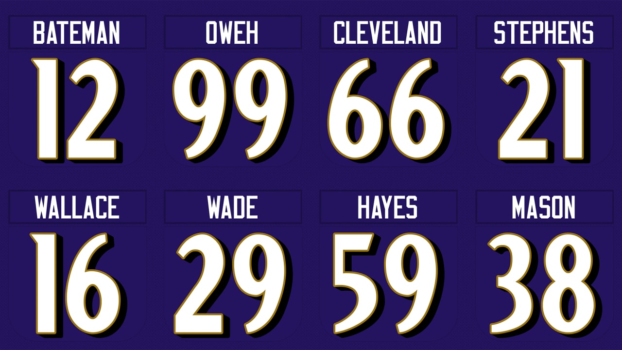 Baltimore Ravens roster: Ravens reveal 2020 NFL Draft jersey numbers