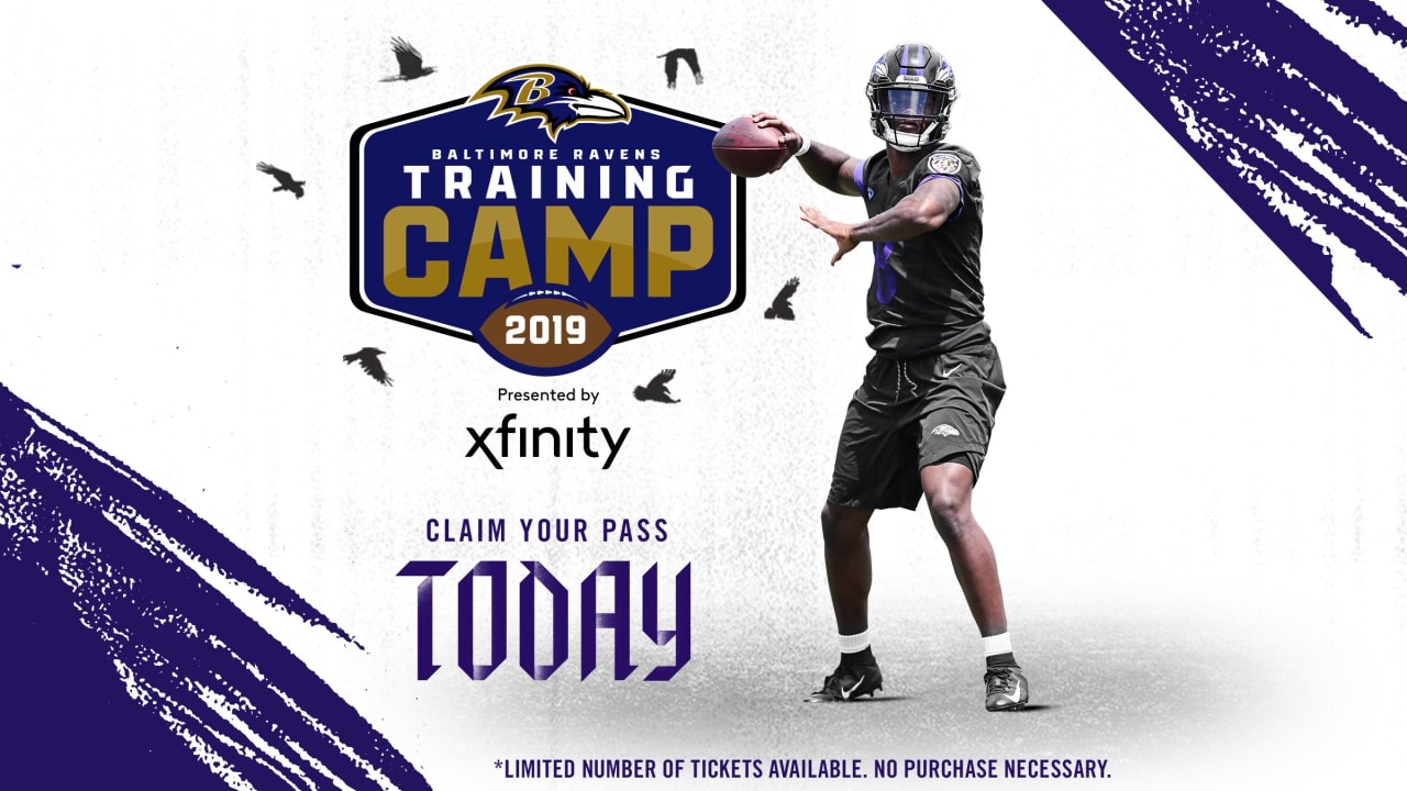 Ravens Training Camp Passes Available Now