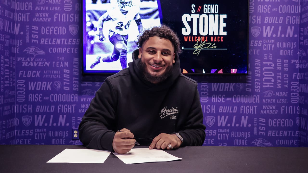 Ravens To Re-Sign S Geno Stone