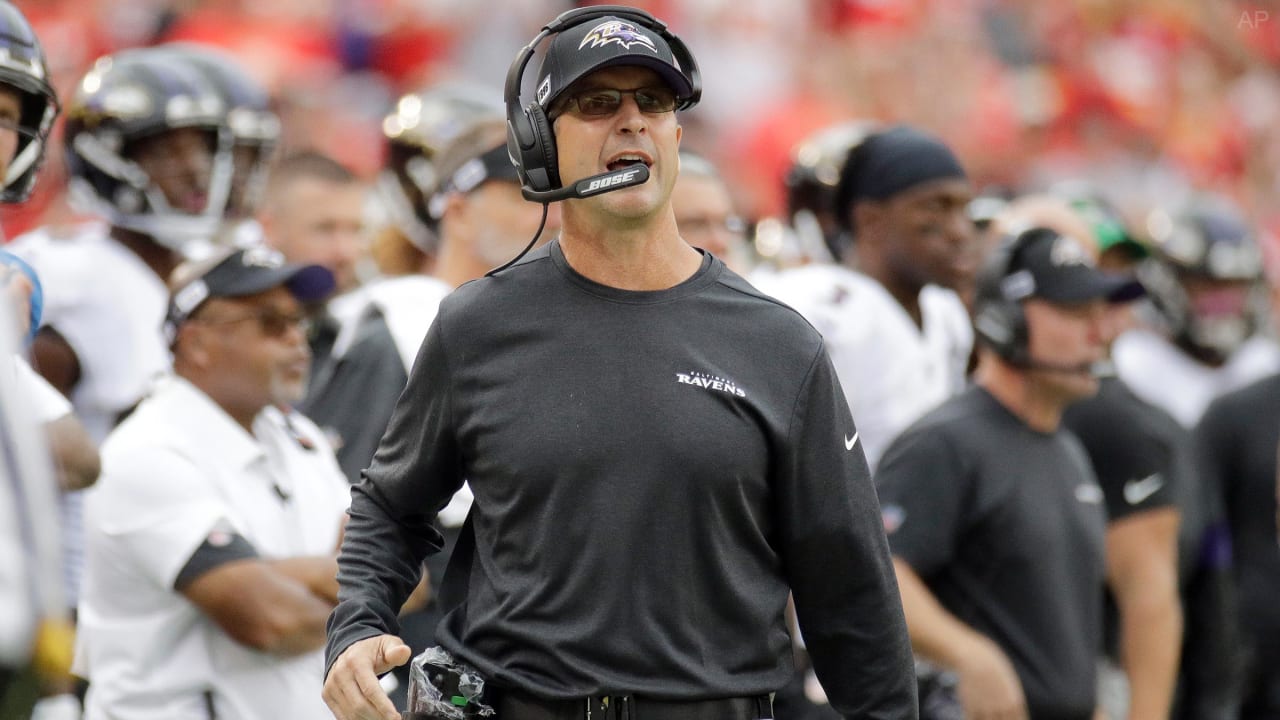 John Harbaugh's fourth-down gamble costs Baltimore Ravens a win -- and  maybe home field