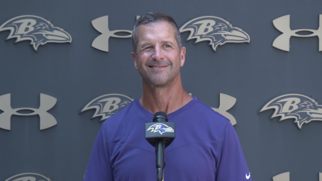 John Harbaugh Discusses End of Preseason Winning Streak