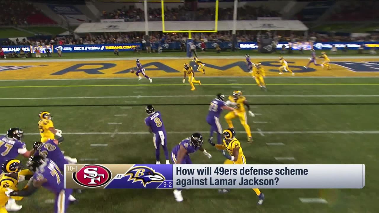 Fierce 49ers defense vs Jackson's Ravens highlights Week 13