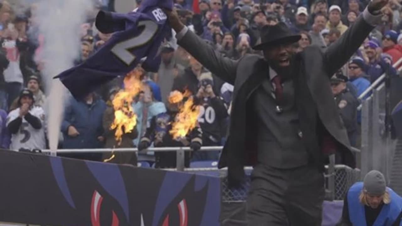 Crowd Gets LOUD For Ed Reed Tunnel Intro
