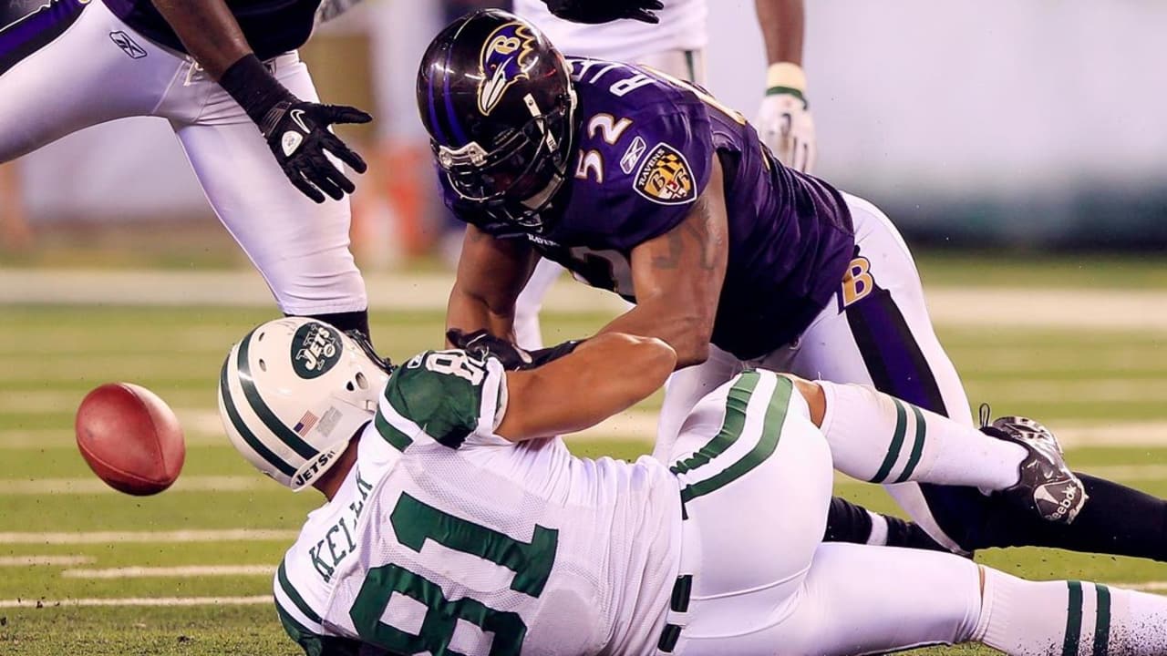 Baltimore Ravens linebacker Ray Lewis' game-winning tackle vs