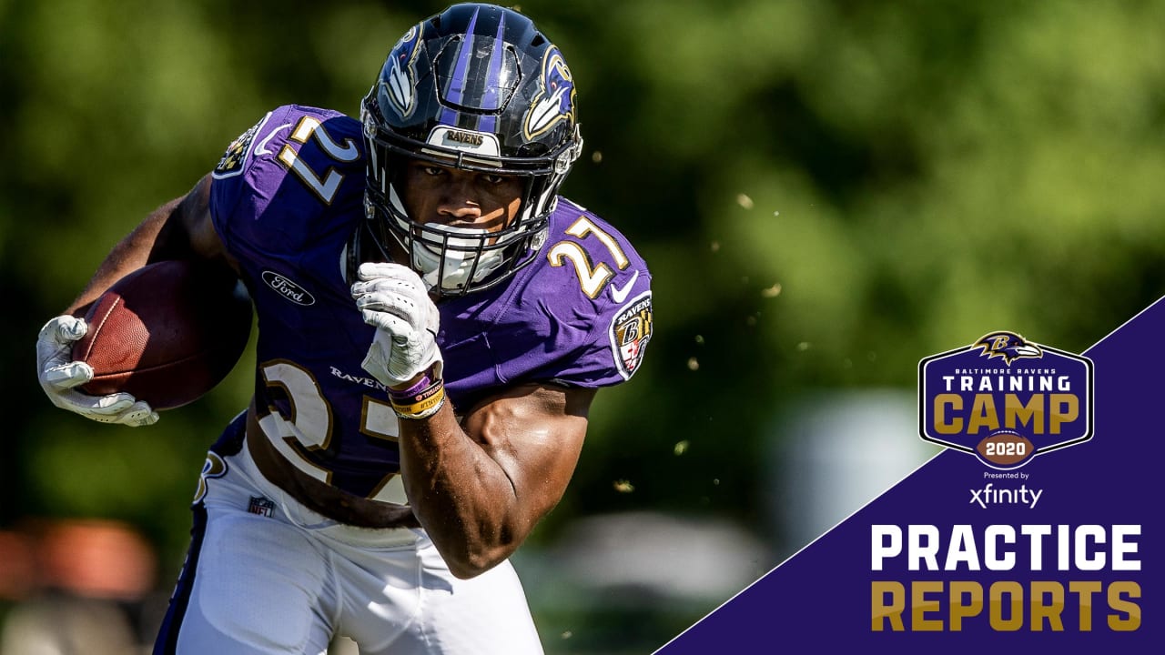 Ravens running backs address J.K. Dobbins' no-show in training camp  practices - CBS Baltimore