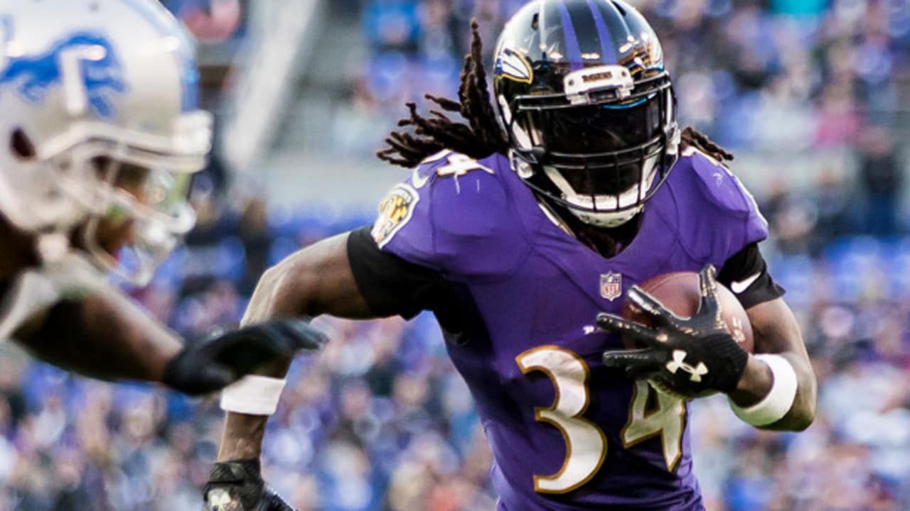 Why Running Back Alex Collins Wears A Super Dark Facemask Visor