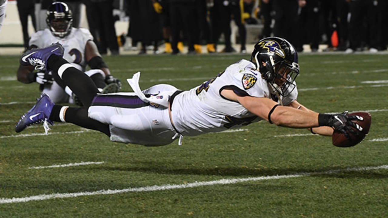 Kyle Juszczyk Won't Go Down on Ravens Go-Ahead Touchdown (Video)