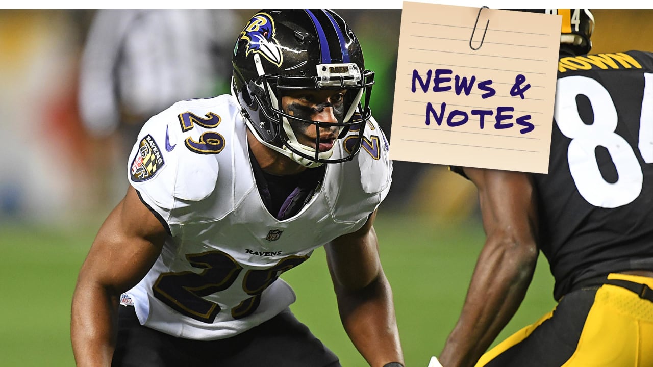 Baltimore Ravens injury report: Marlon Humphrey remains out of practice 