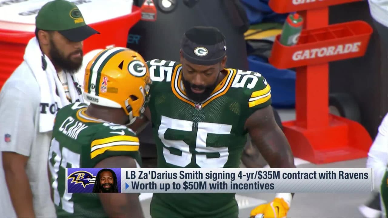 Former Packers linebacker Za'Darius Smith signs with rival Vikings