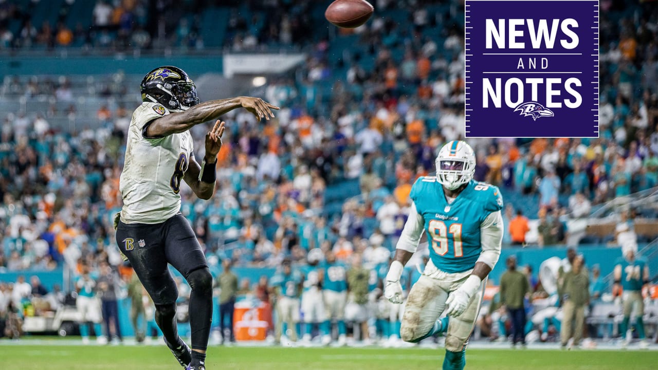 Lamar Jackson Feels Ravens Have More Answers for Dolphins' Blitz