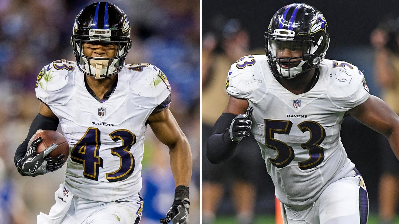 Ravens Waive ILB Bam Bradley and CB Jaylen Hill