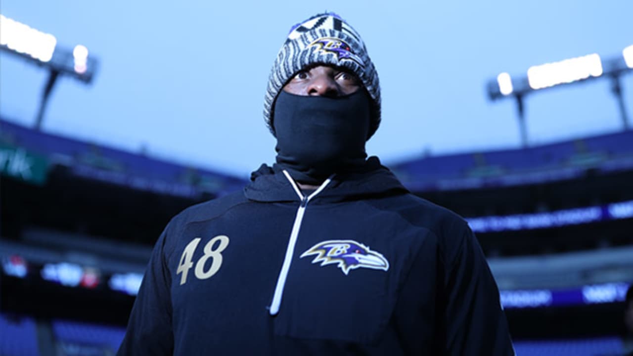 Ravens and fans brave the elements in coldest home game in franchise  history: 'Not ideal  unless you're an ice fisherman'