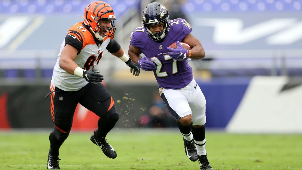 Cincinnati Bengals at Baltimore Ravens, October 11, 2020 Highlights J.K.  Dobbins