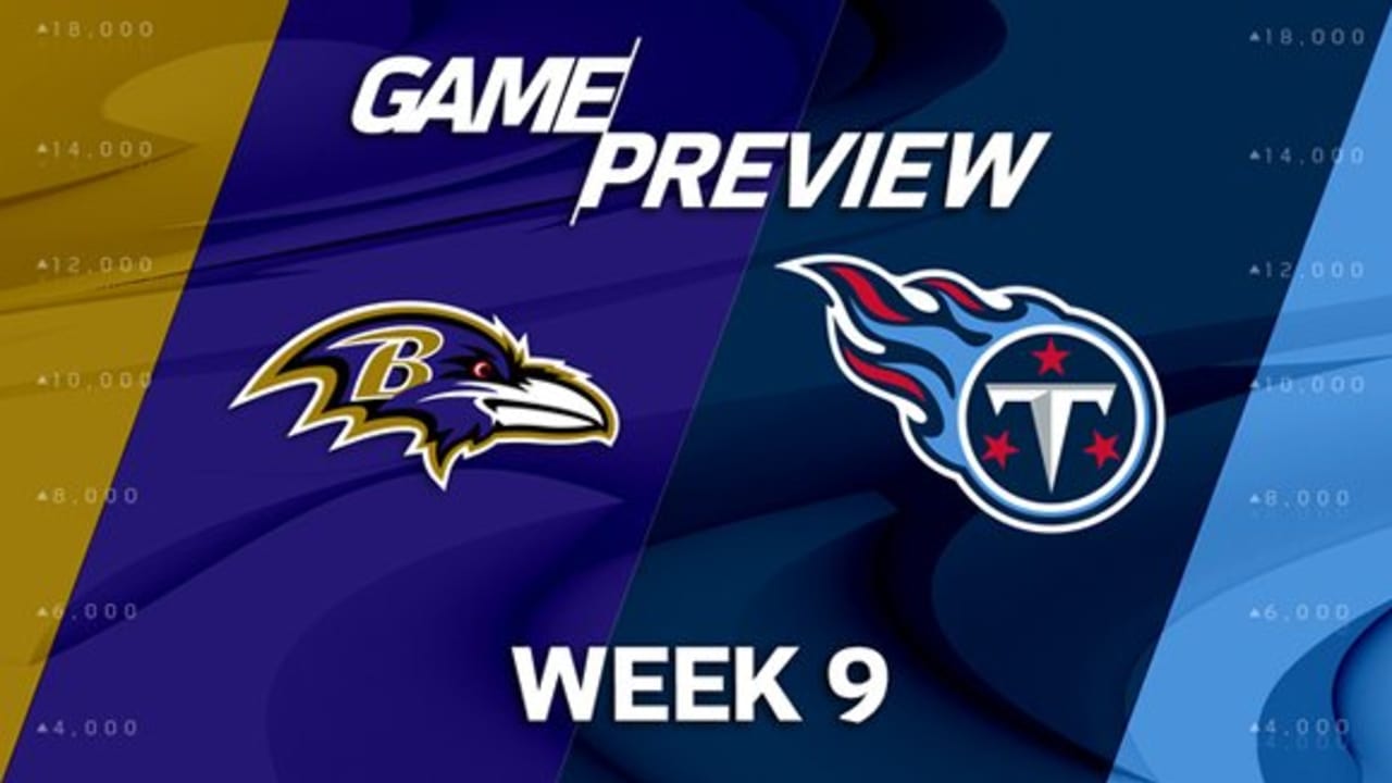 NFL Playbook: Ravens Vs. Titans Preview