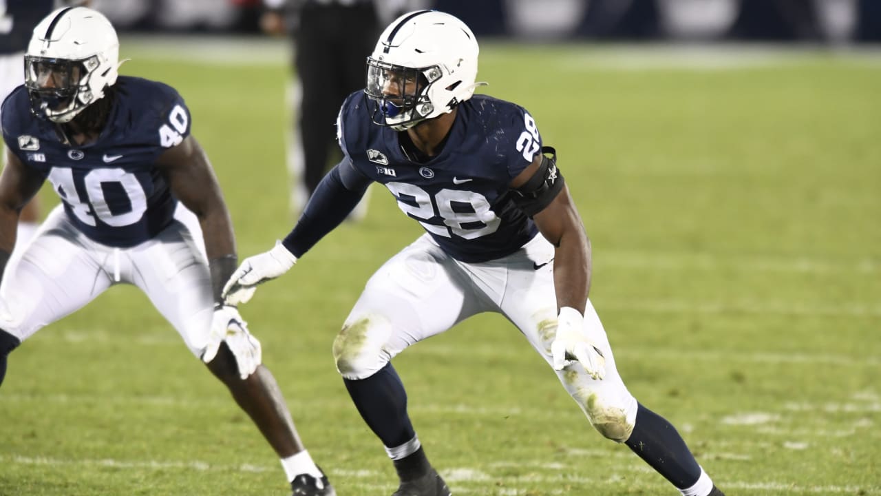 Baltimore Ravens Select Penn State DE Jayson Oweh - Black Shoe