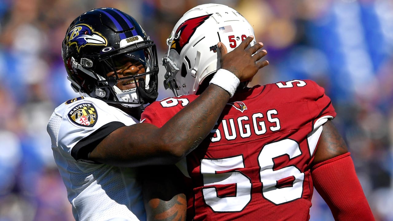 Baltimore Ravens Legend Terrell Suggs Rejects David Ojabo's Request to Wear  No. 55 - Sports Illustrated Baltimore Ravens News, Analysis and More