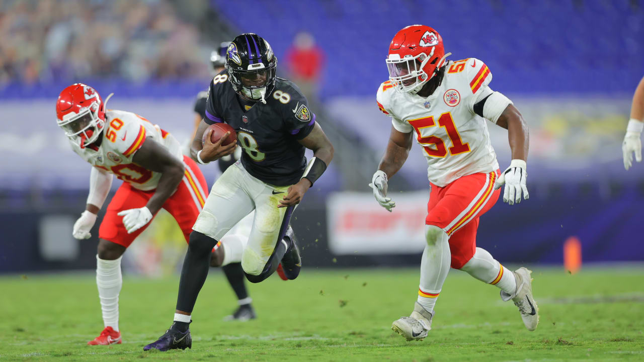 Photo Gallery: Chiefs vs. Ravens Game Action