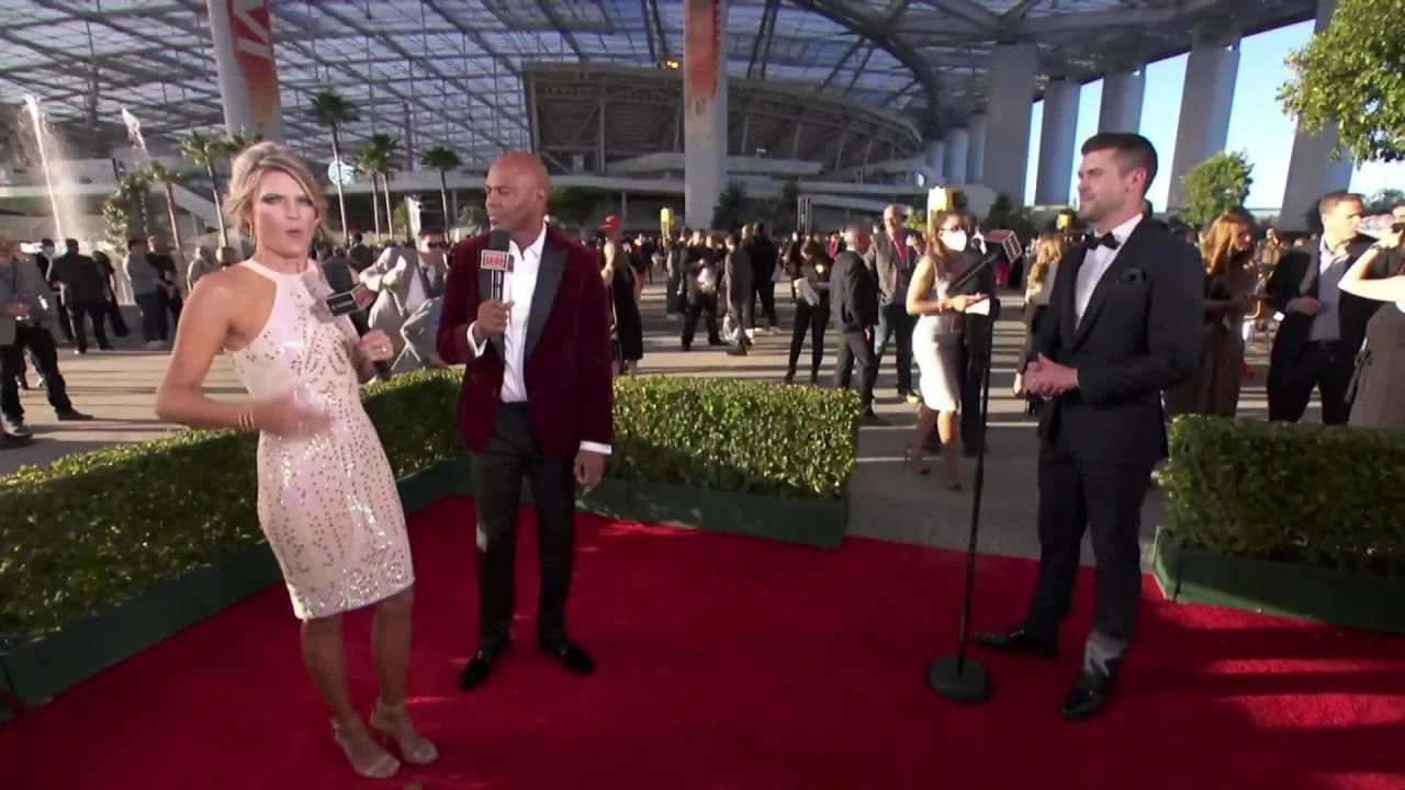 Justin Tucker on the NFL Honors Red Carpet