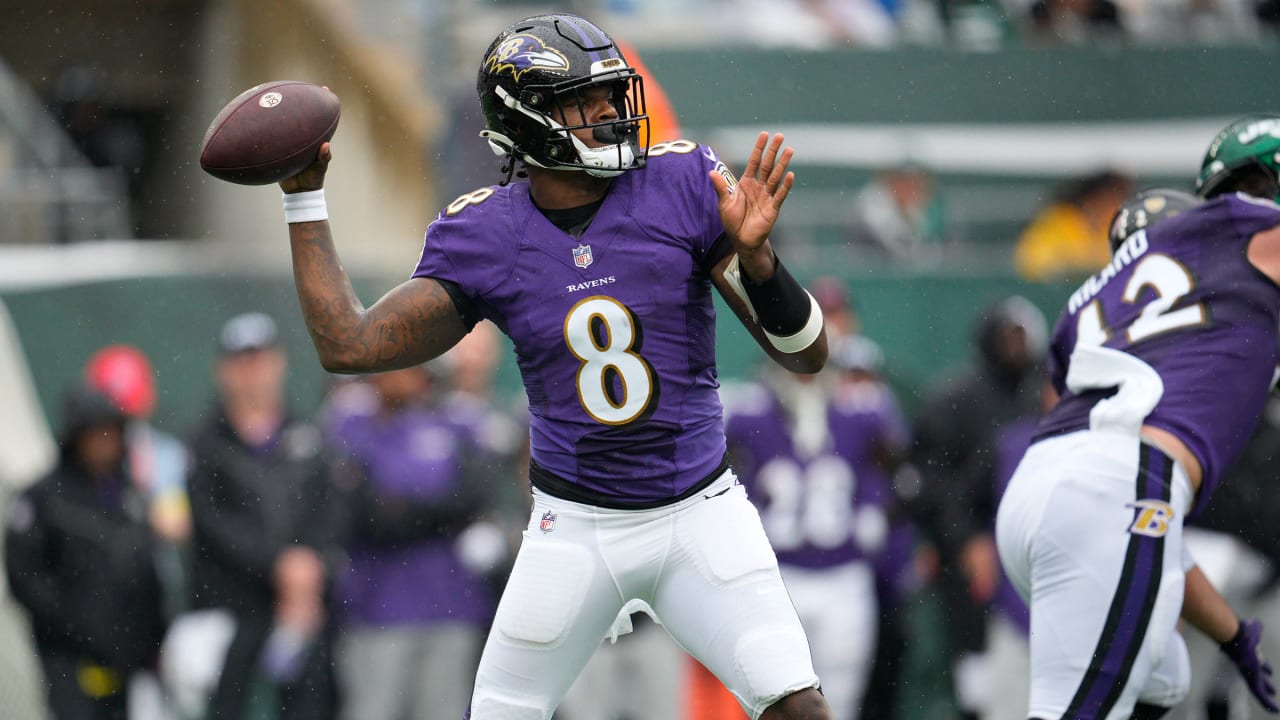 Highlights Lamar Jackson's Top Plays vs. Jets