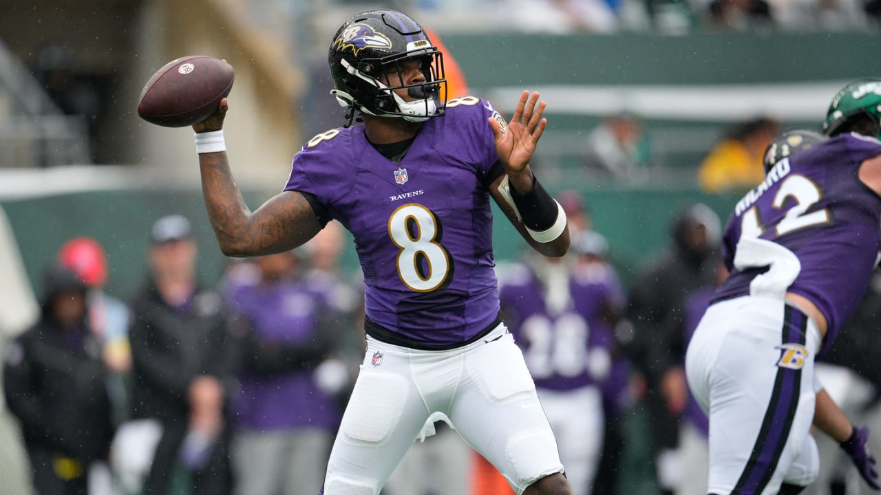 Is Lamar Jackson playing against the New York Jets this weekend?