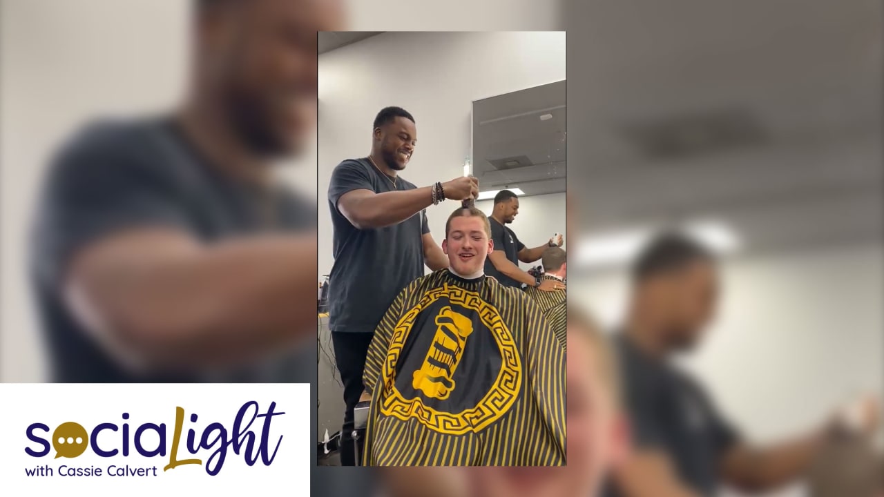 How a Twitter joke led to a fan's haircut and a chance for Brandon Copeland  to help others - The Athletic