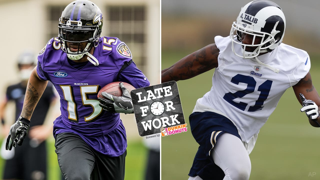 Late for Work 8/6 Aqib Talib Talks About Facing Michael Crabtree in
