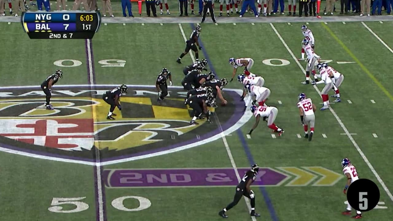 Baltimore Ravens' Top 5 plays vs. New York Giants