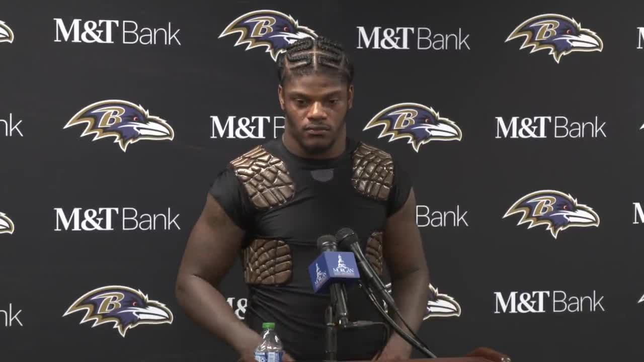 Post Game Interview With Lamar Jackson