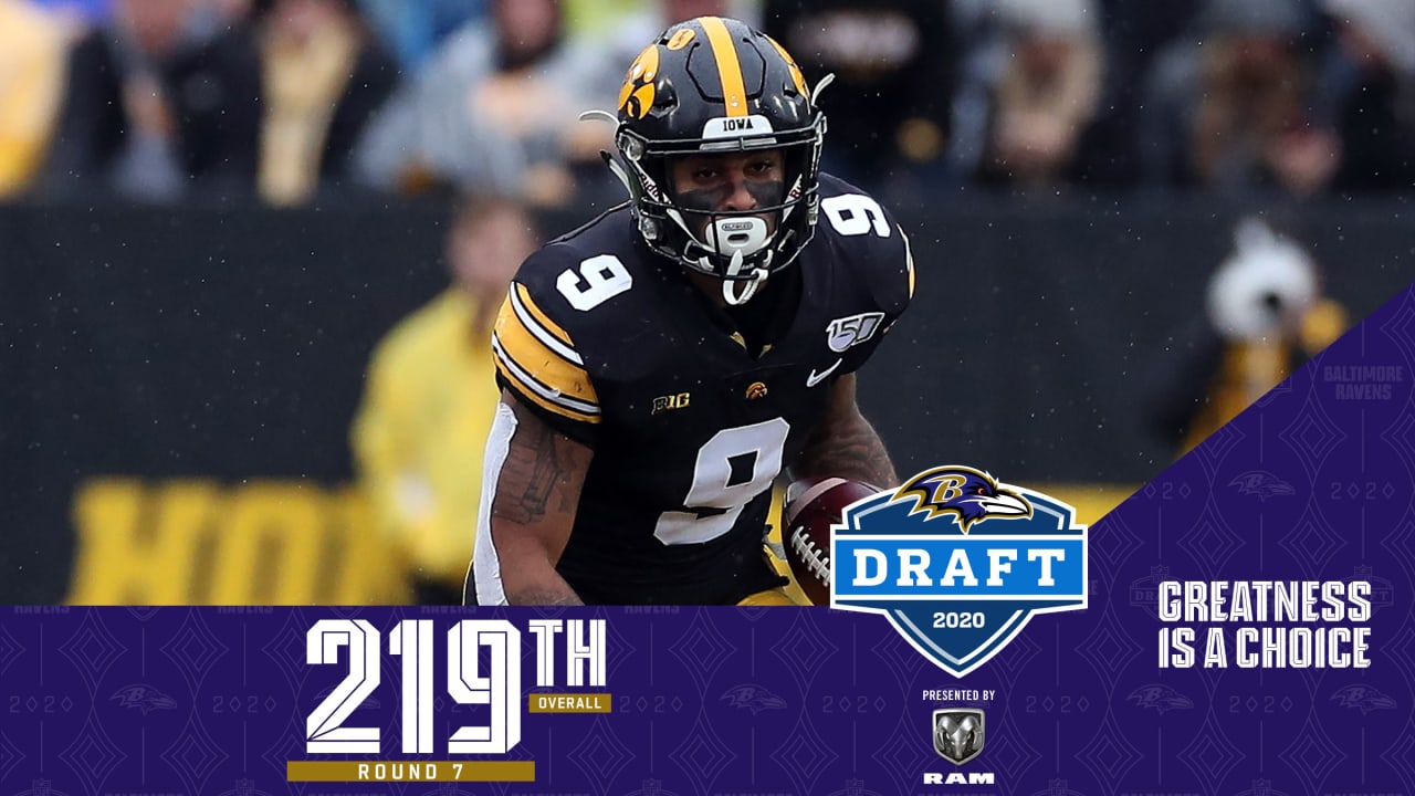 Ravens select Iowa S Geno Stone at No. 219 after trade with Vikings