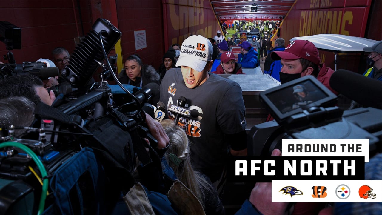 Around the AFC North Bengals’ Reaction to Reaching Super Bowl