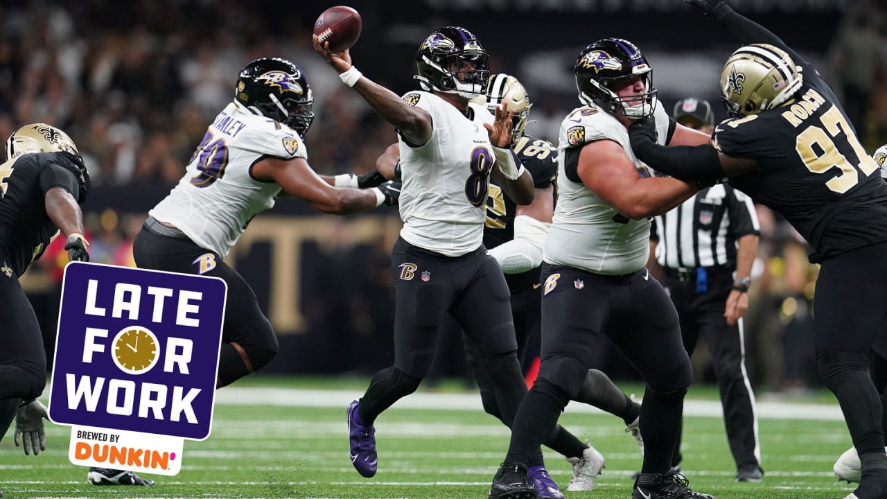 Ravens 'Looked Like a Super Bowl Contender' in Win Over Saints