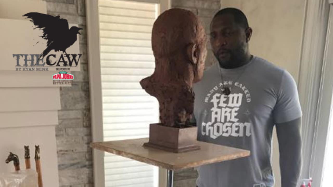 Ray Lewis statue unveiled