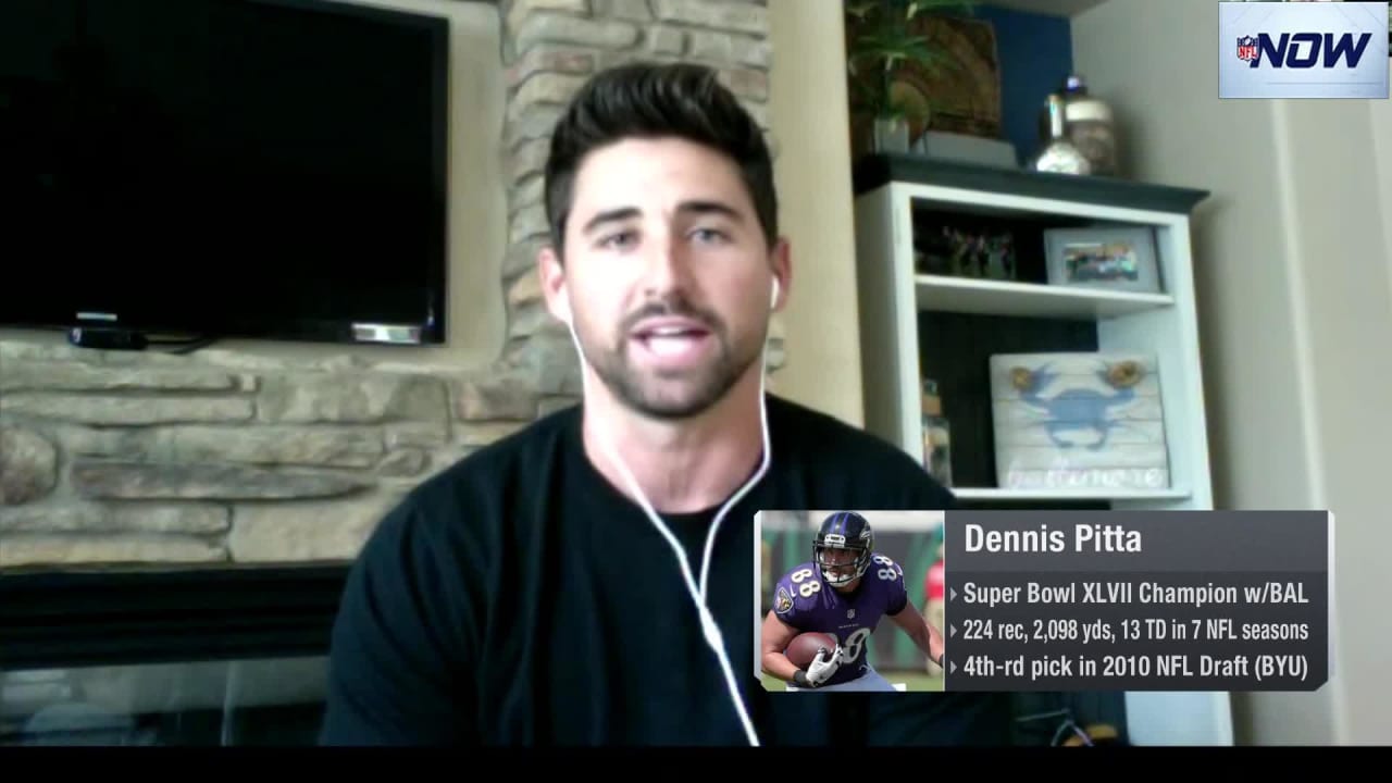 Dennis Pitta Talks About Lamar Jackson's Passing, Ravens Tight Ends