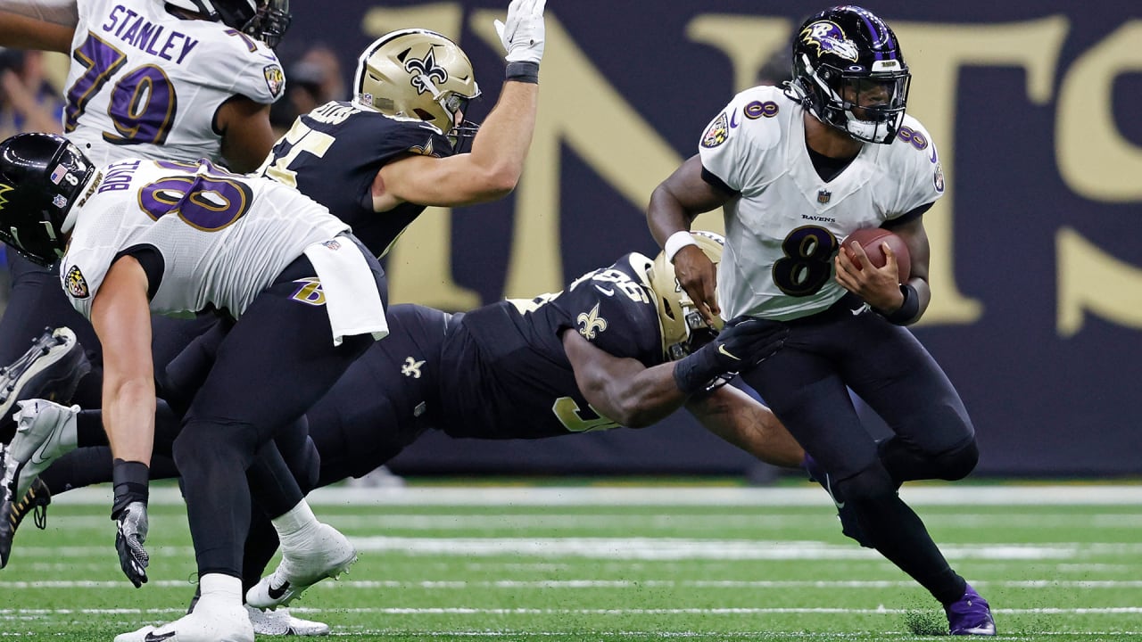 Ravens' Top Plays vs. Saints, Week 9