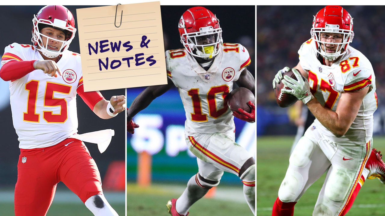 Chiefs' Patrick Mahomes on Tyreek Hill: 'We lost an all-time great