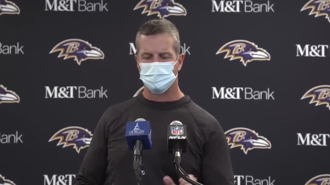 John Harbaugh Explains Two-Point Conversion Decision in Pittsburgh