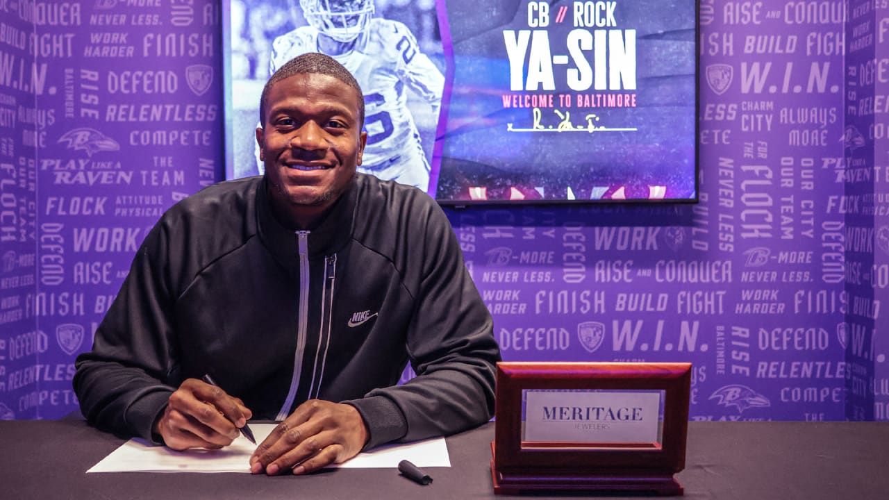 Ravens sign cornerback Rock Ya-Sin