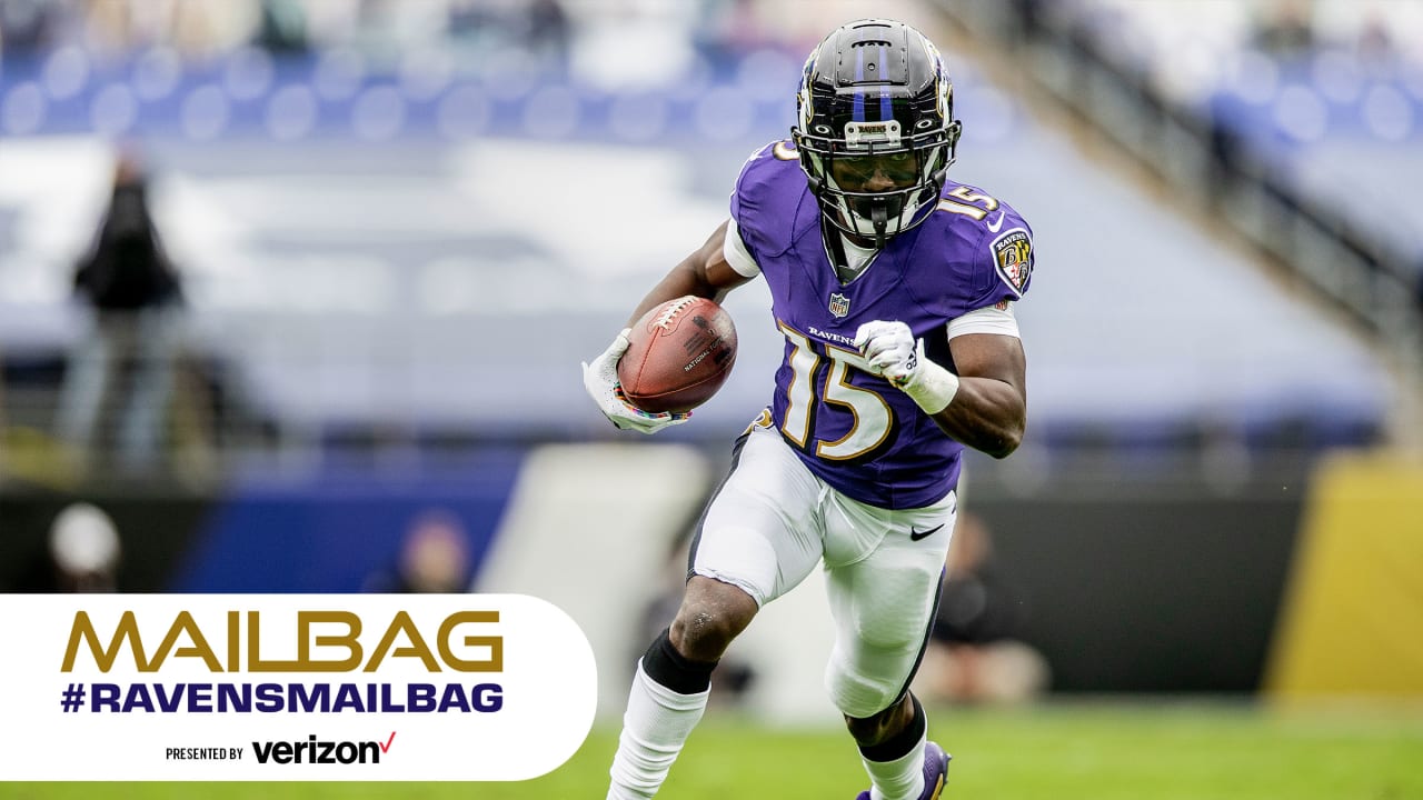 Ravens WR Marquise Brown sporting larger frame, more speed