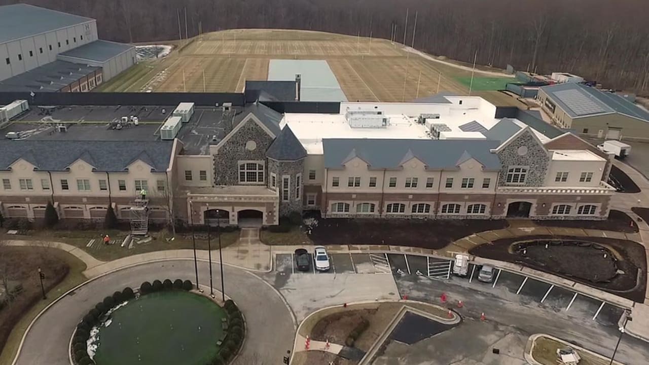 Drone Tour Of Ravens Practice Facility