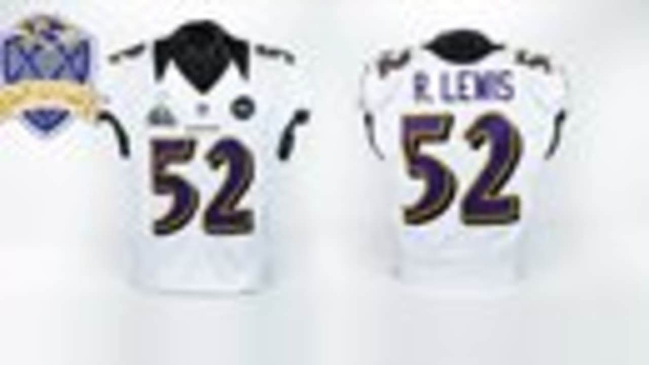 2002 Topps Pro Bowl Jerseys Ray Lewis Jersey Baltimore Ravens #AP-RL